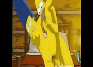 Porno scopata nei Simpsons 