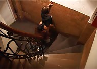 Una bella chiavata amatoriale sulle scale